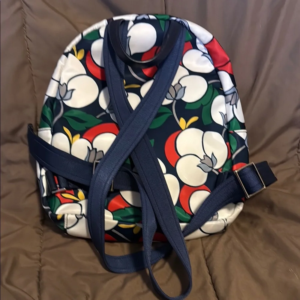 NWOT-Kate Spade Dawn Breezy Floral Backpack - Blue and Red